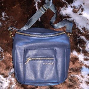 Fawn Design Navy Blue Mini Diaper Bag Backpack